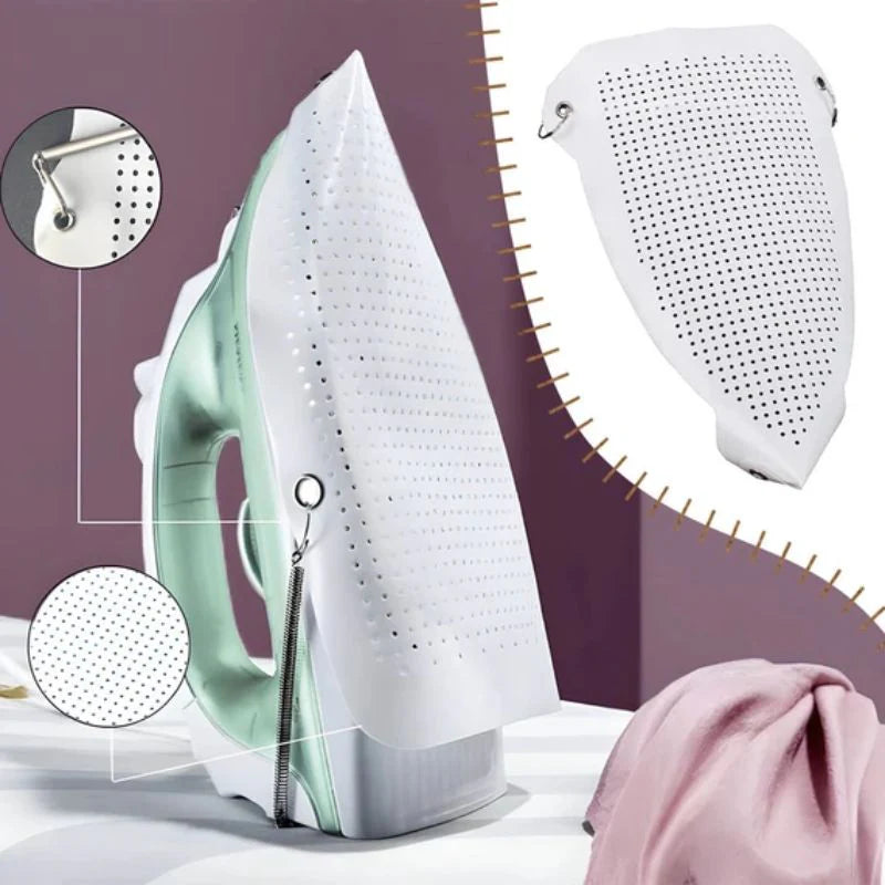 Teflon Iron Cover Protector – Non-Stick Heat Resistant Ironing Shoe for Clothes Protection