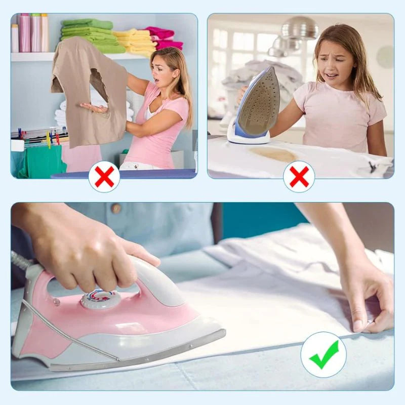 Teflon Iron Cover Protector – Non-Stick Heat Resistant Ironing Shoe for Clothes Protection