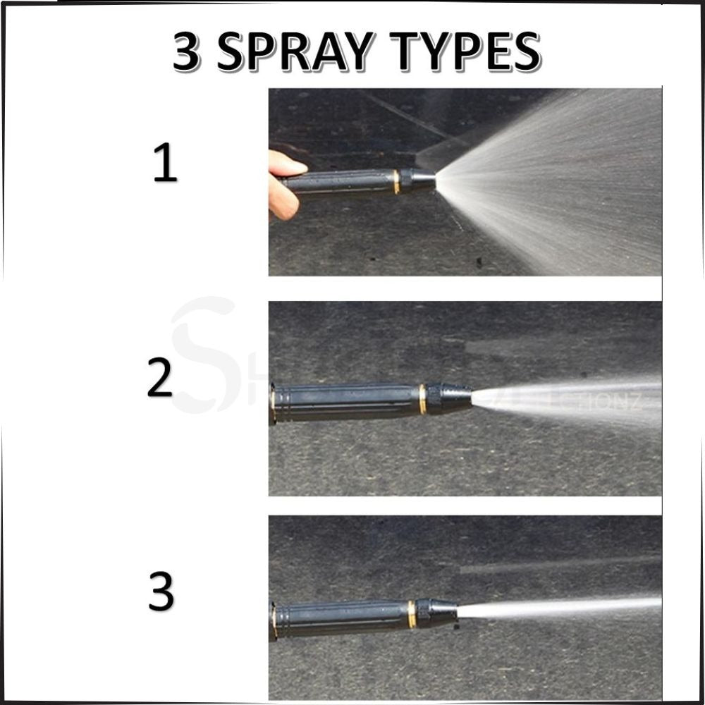 High Pressure Metal Brass Adjustable Nozzle Water Spray Gun