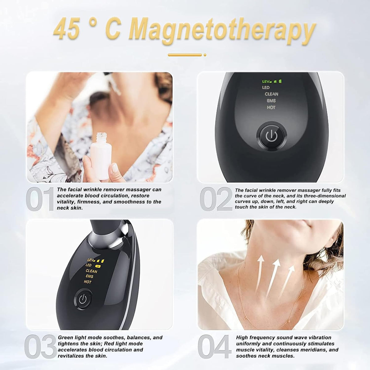 Anti-Wrinkle Face & Neck Massage Device