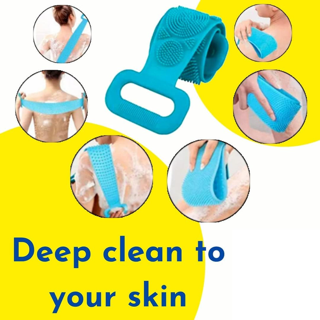 Silicone Back Scrubber Bath Belts