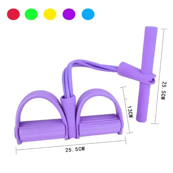 Rubber Pull Tummy Trimmer Resistance Training Band