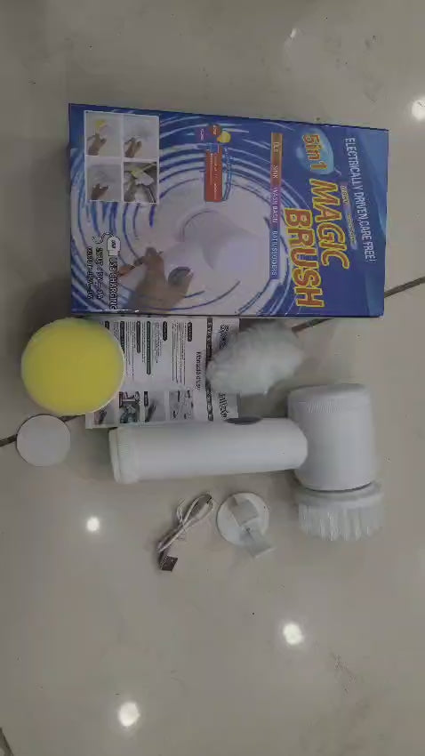 5-In-1 Handheld Electric Cleaning Brush